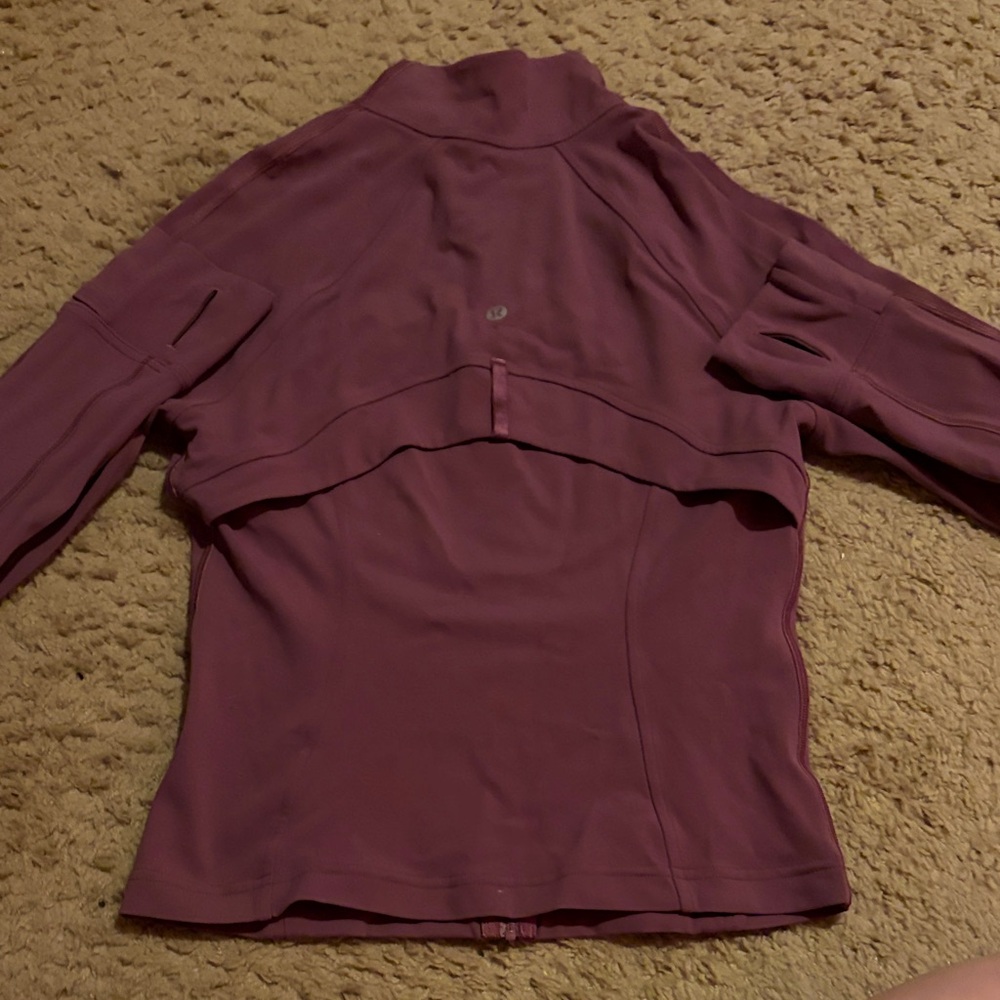 Lululemon Cropped Define Jacket Plum - Picture 2 of 3